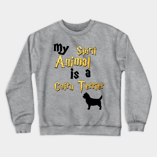 Cairn Terrier Crewneck Sweatshirt by dogfather